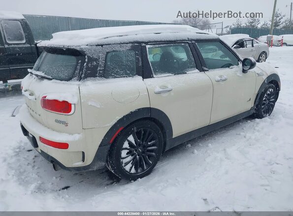 WMWLU5C30H2E84336 2017 MINI CLUBMAN White Tył prawy