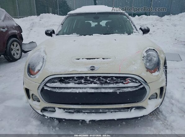 WMWLU5C30H2E84336 2017 MINI CLUBMAN White Widok zestawu wskaźników