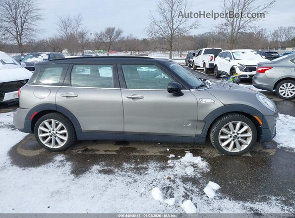 WMWLU5C50H2E83043 2017 MINI CLUBMAN Серый Вид задней части салона