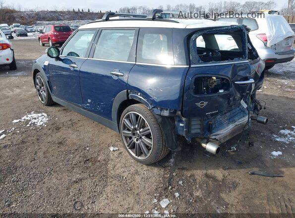 WMWLU5C51K2G04962 2019 MINI CLUBMAN Blue Tył lewy