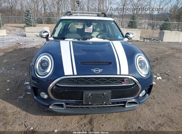 WMWLU5C51K2G04962 2019 MINI CLUBMAN Blue Widok zestawu wskaźników