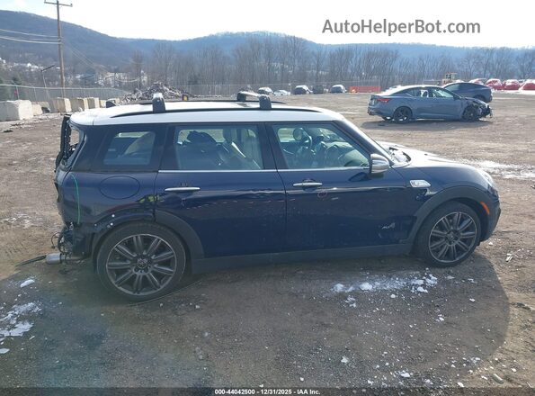 WMWLU5C51K2G04962 2019 MINI CLUBMAN Blue Widok wnętrza z tyłu