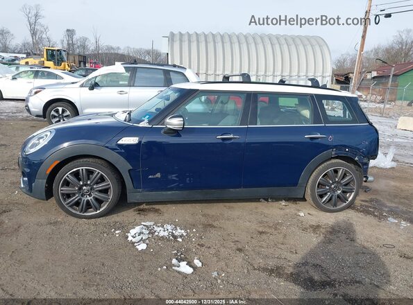 WMWLU5C51K2G04962 2019 MINI CLUBMAN Blue Widok wnętrza 360 stopni