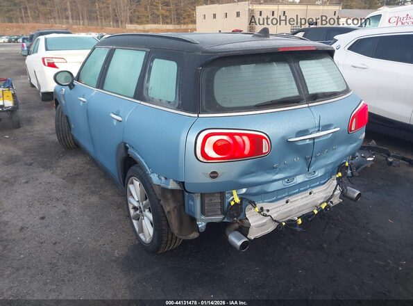 WMWLU5C53K2G04140 2019 MINI CLUBMAN Синий Задняя левая четверть