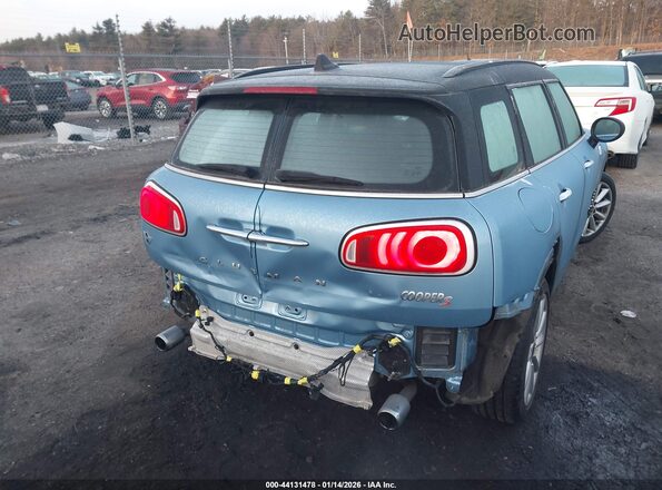 WMWLU5C53K2G04140 2019 MINI CLUBMAN Синий Задняя правая четверть