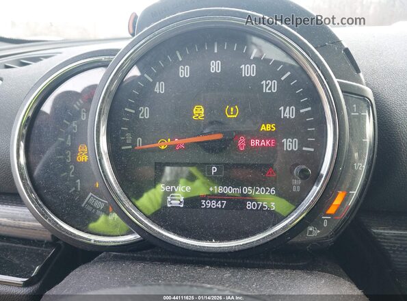 WMWLU5C53K2G04879 2019 MINI CLUBMAN Blue Вид задніх сидінь