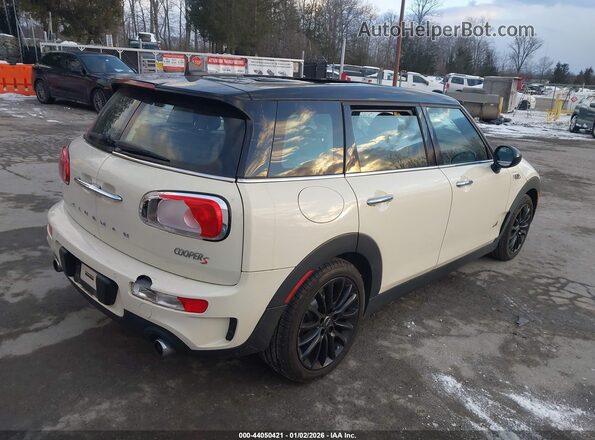 WMWLU5C58K2G05252 2019 MINI CLUBMAN White Tył prawy