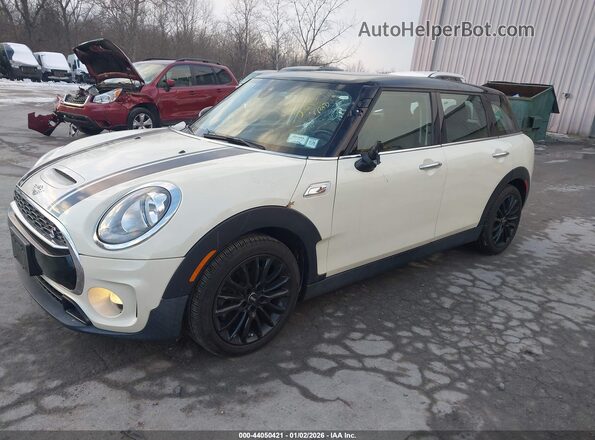 WMWLU5C58K2G05252 2019 MINI CLUBMAN White Przód lewy
