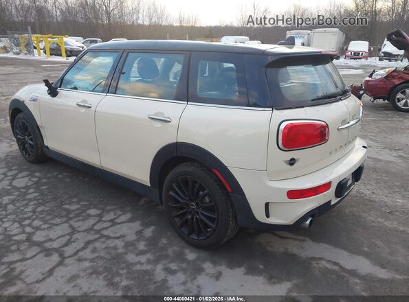 WMWLU5C58K2G05252 2019 MINI CLUBMAN White Tył lewy