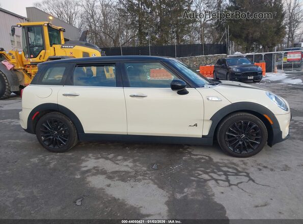 WMWLU5C58K2G05252 2019 MINI CLUBMAN White Widok wnętrza z tyłu