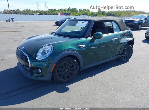 WMWWG5C55H3C19976 2017 MINI CONVERTIBLE Green Передня ліва чверть