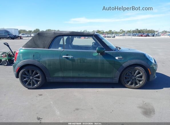 WMWWG5C55H3C19976 2017 MINI CONVERTIBLE Green Вид задньої частини салону