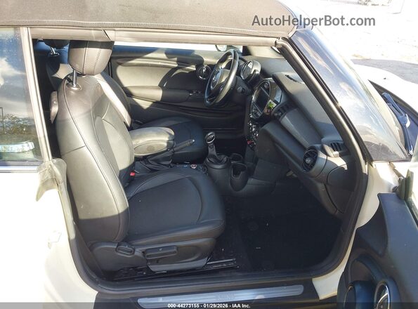WMWWG5C59K3H08419 2019 MINI CONVERTIBLE White Вид салону спереду