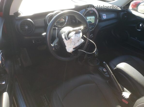 WMWXR3C04M2P00015 2021 MINI COOPER Red Dashboard view