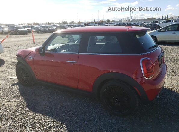 WMWXR3C04M2P00015 2021 MINI COOPER Red Rear left