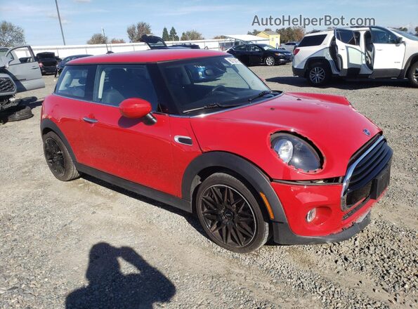 WMWXR3C04M2P00015 2021 MINI COOPER Red Front right