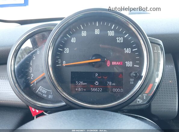 WMWXR3C07L2M86376 2020 MINI HARDTOP Gray Widok tylnych siedzeń