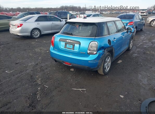 WMWXU1C38H2F78054 2017 MINI HARDTOP Синий Задняя правая четверть