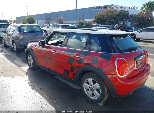 WMWXU1C53G2D08228 2016 MINI HARDTOP Красный Задняя левая четверть