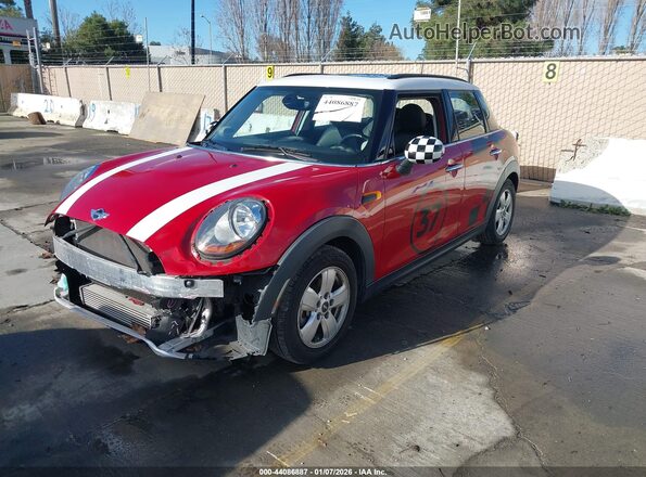 WMWXU1C53G2D08228 2016 MINI HARDTOP Красный Передняя левая четверть