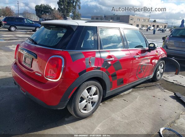 WMWXU1C53G2D08228 2016 MINI HARDTOP Красный Задняя правая четверть