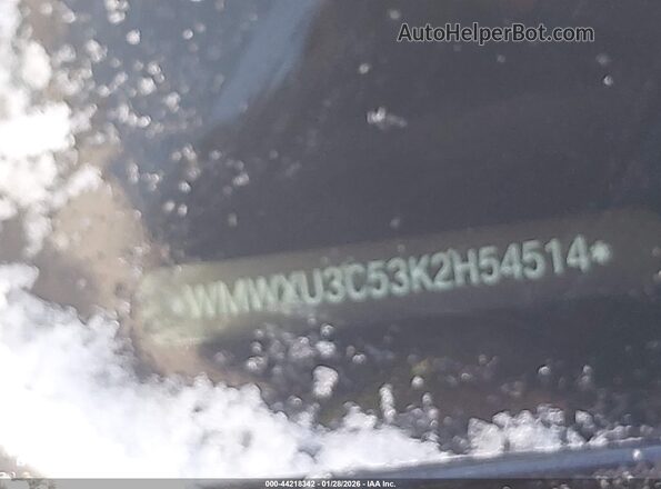 WMWXU3C53K2H54514 2019 MINI HARDTOP Серый 