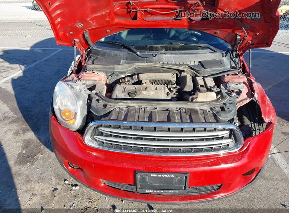 WMWZB3C52GWR48432 2016 MINI COUNTRYMAN Red Вид ззаду
