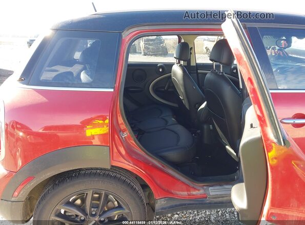 WMWZB3C52GWR48432 2016 MINI COUNTRYMAN Red Вид наклейки з VIN-кодом