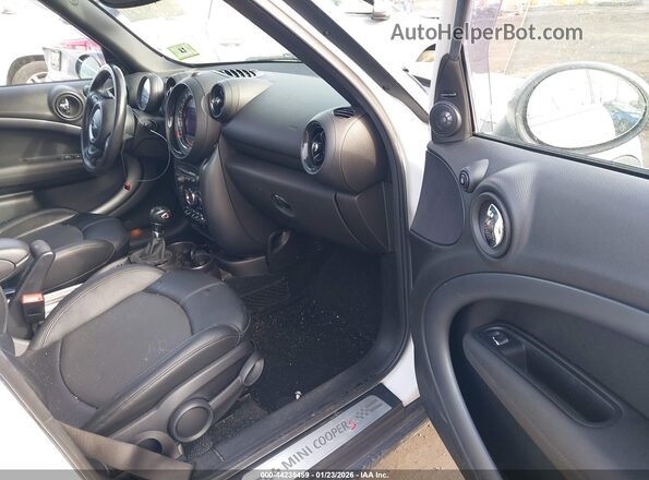 WMWZC3C56GWT11282 2016 MINI COUNTRYMAN White Вид салону спереду