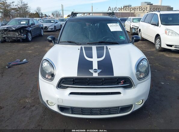 WMWZC3C56GWT11282 2016 MINI COUNTRYMAN White Вид щитка приладів