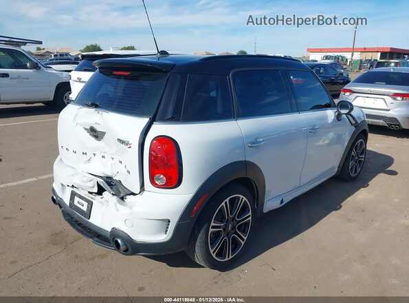 WMWZC3C58GWT08321 2016 MINI COUNTRYMAN White Задня права чверть