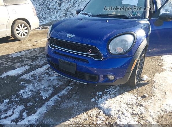 WMWZC5C56GWP49344 2016 MINI COUNTRYMAN Синий Вид спереди