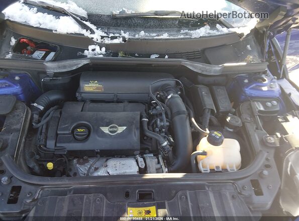 WMWZC5C56GWP49344 2016 MINI COUNTRYMAN Синий Вид сзади