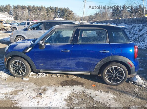WMWZC5C56GWP49344 2016 MINI COUNTRYMAN Синий Панорамный вид салона 360°