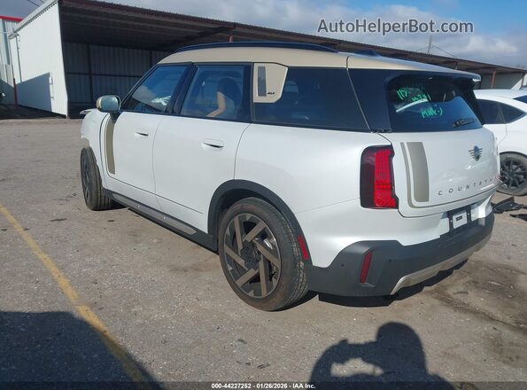 WMZ23GA05S7T70121 2025 MINI COUNTRYMAN Белый Задняя левая четверть