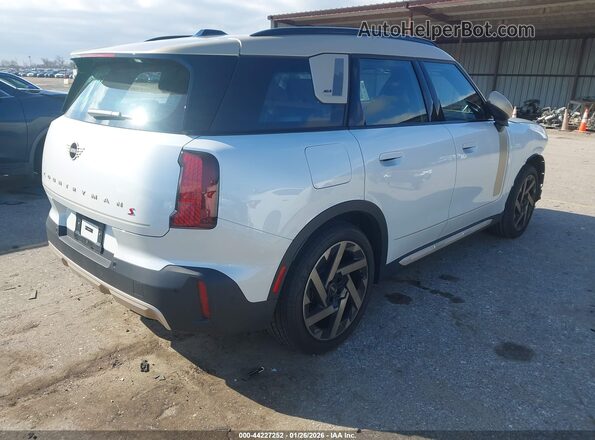 WMZ23GA05S7T70121 2025 MINI COUNTRYMAN Белый Задняя правая четверть