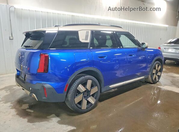 WMZ23GA09S7R22591 2025 MINI COUNTRYMAN Blue უკანა მარჯვენა