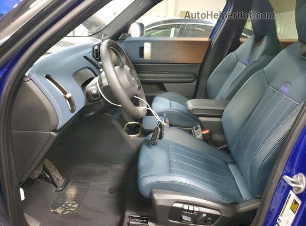 WMZ23GA09S7R22591 2025 MINI COUNTRYMAN Blue წინა სალონის ხედი