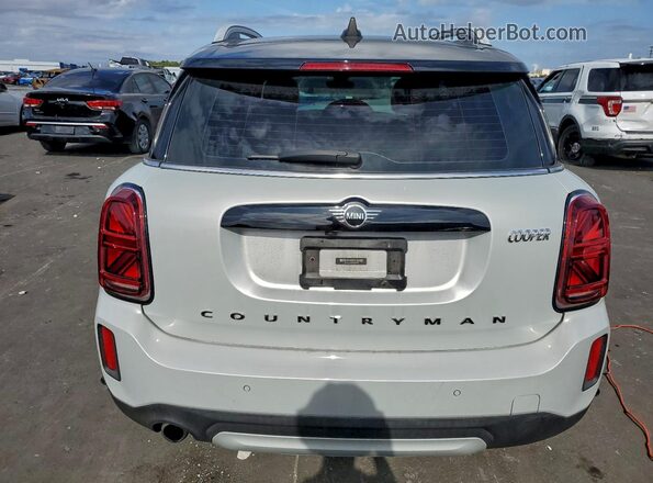 WMZ43BR08M3M79828 2021 MINI COOPER Gray Rear view