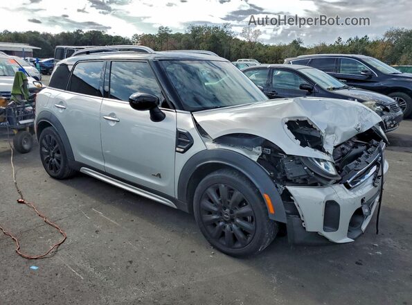 WMZ43BR08M3M79828 2021 MINI COOPER Gray Front right