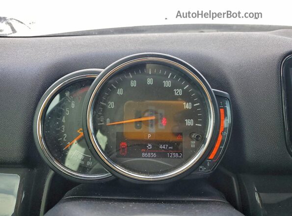WMZ43BR08M3M79828 2021 MINI COOPER Gray Instrument cluster view