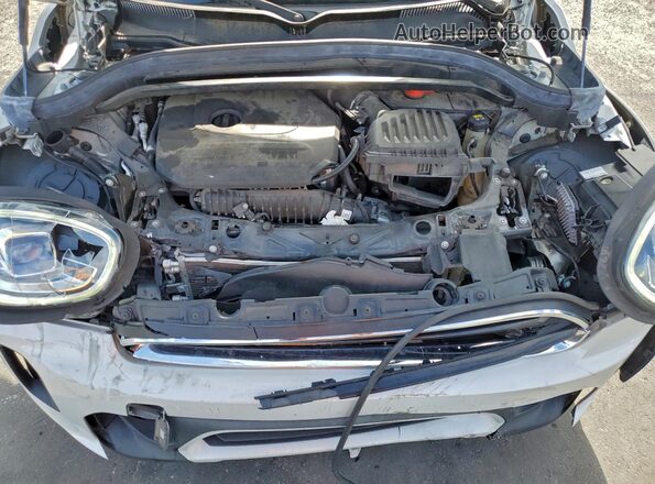 WMZ43BR08M3M79828 2021 MINI COOPER Gray Engine compartment view