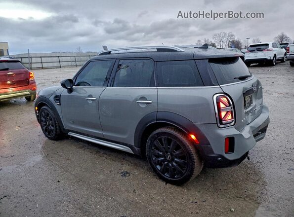 WMZ43BR09M3M77201 2021 MINI COOPER Gray Задня ліва чверть