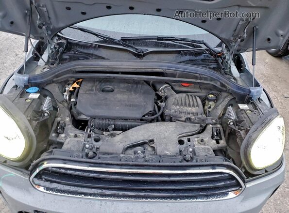 WMZ43BR09M3M77201 2021 MINI COOPER Gray Вид задньої частини салону