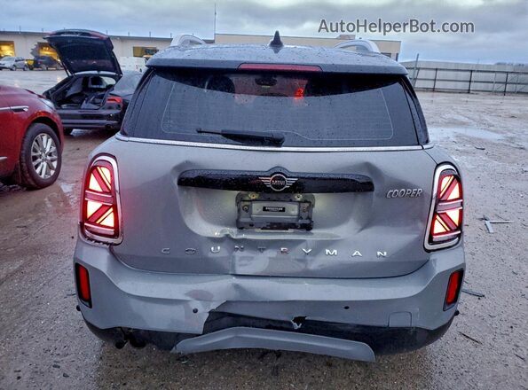 WMZ43BR09M3M77201 2021 MINI COOPER Gray Вид ззаду