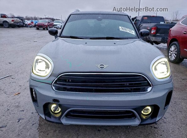 WMZ43BR09M3M77201 2021 MINI COOPER Gray Вид спереду