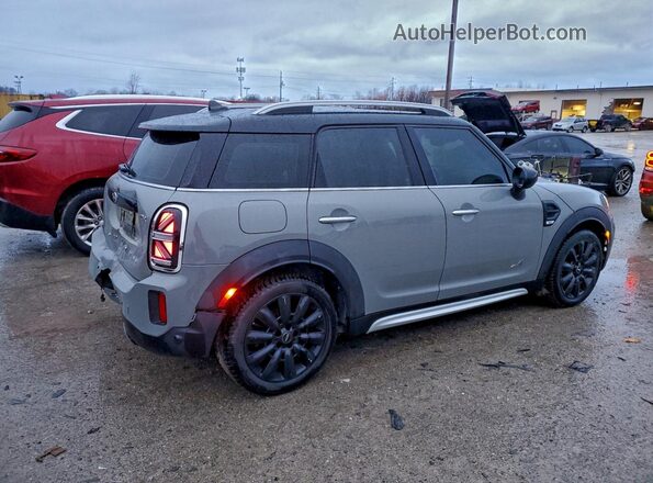 WMZ43BR09M3M77201 2021 MINI COOPER Gray Задня права чверть