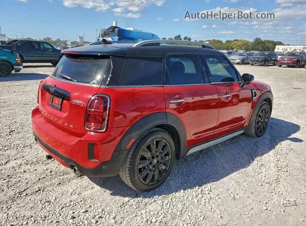 WMZ53BR02M3M91445 2021 MINI COOPER Red Rear right