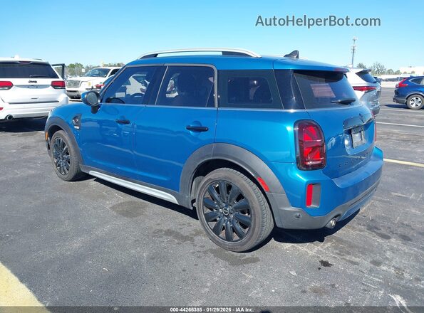WMZ53BR08R3R85283 2024 MINI COUNTRYMAN Синий Задняя левая четверть