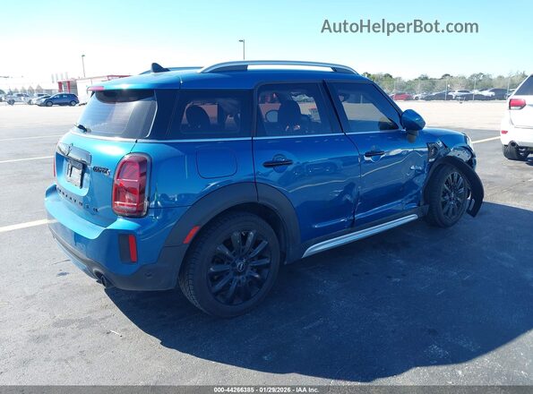 WMZ53BR08R3R85283 2024 MINI COUNTRYMAN Синий Задняя правая четверть